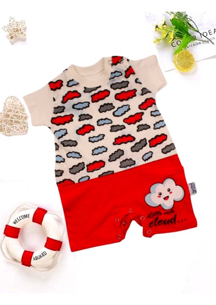 Babybonta Bebek Tulum Bulut Baskılı 3-9 Ay fiyatları