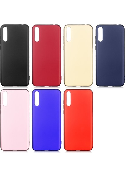 Huawei P Smart S Kılıf Ultra Ince Mat Silikon