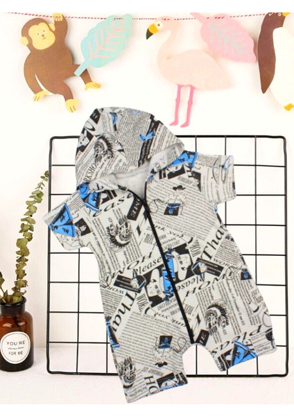 Babybonta Bebek Tulum Gazete Baskılı 3-9 Ay