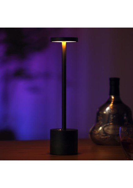 Akülü LED Masa Lambası Taşınabilir USB Şarj Edilebilir (Yurt Dışından)