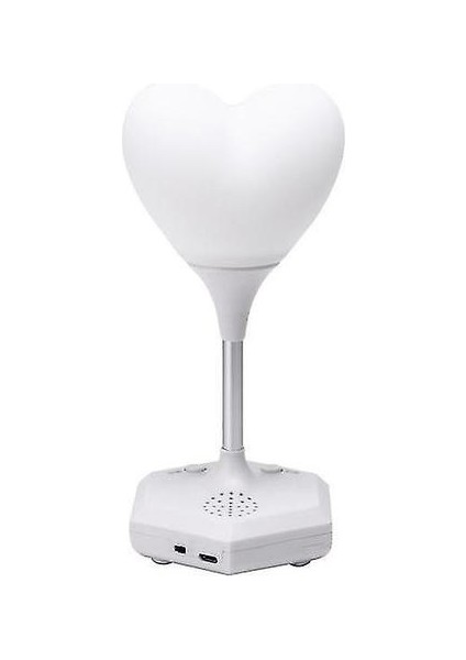 Gece Işıkları Ortam Aydınlatma Moda 3D LED Kalp Şekli Dokunmatik Dimmer Masa Lambası (Yurt Dışından)