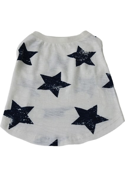 Küçük Yıldız Pamuklu Yelek Evcil Hayvan Giysileri (Yurt Dışından)