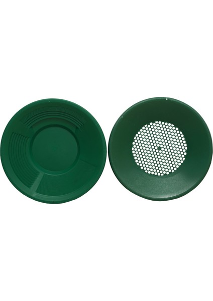 Pan Üstü Elek + Yeşil Gold Pan
