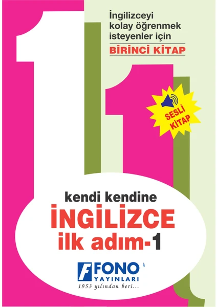 Fono Yayınları İngilizce İlk Adım - 1