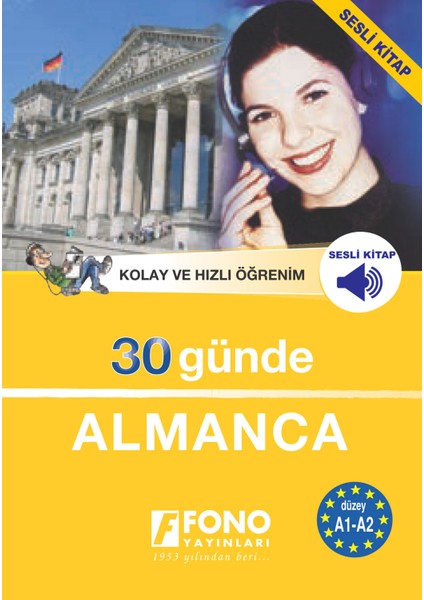Fono 30 Günde Almanca (Kitap + 2 Cd)