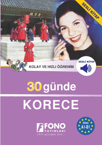30 Günde Korece Cd'li Set - (Kolay Ve Hızlı Öğrenim)