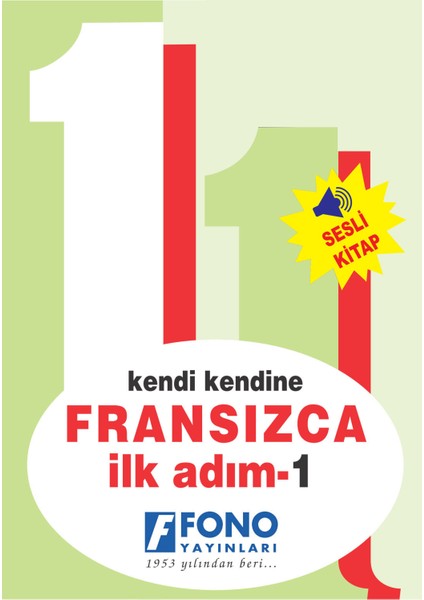 Fono Fransızca İlk Adım 1 Cd'li