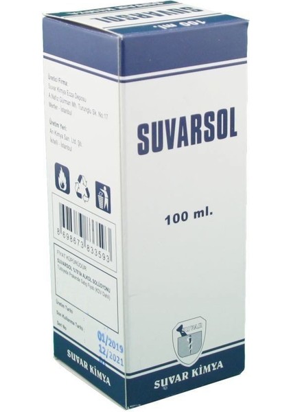 Alkol %70 100 ml Solüsyon