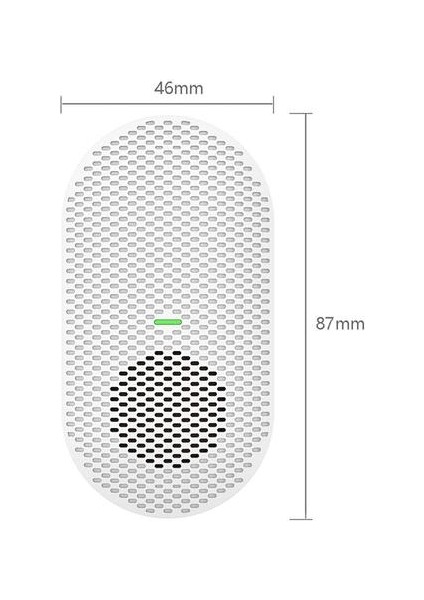 Three Beans Kablosuz Kapı Zili Chime Ev Güvenlik Interkom Kapı Zili Verici Video Kapı Zili Için Müzik Modları ile | Kapı Zili (Beyaz) (Yurt Dışından)