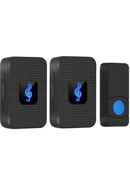 300 Metre Uzun Mesafe, Yağmur Geçirmez 38 Müzik, Ev Uzaktan Kumanda Dingdong Kablosuz Mini Kapı Zili Bir Üç Için (Yurt Dışından)