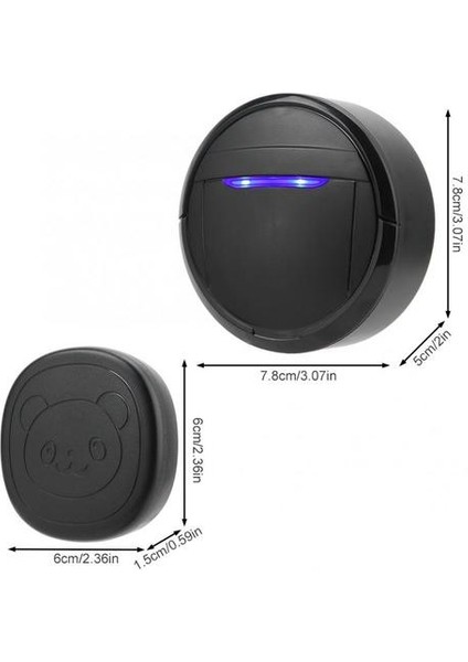 Ev Kapı Zili Akıllı Kablosuz Kapı Zili Kapı Zili Açık Su Geçirmez Ev Elektronik Uzun Mesafe Pet Kapı Zili (Yurt Dışından)