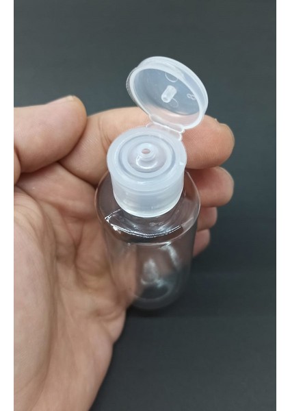 50 ml Demethome Boş Pet Şişe Kolonya-Likit-Dezenfektan-Mürekkep Şişesi Pet-1