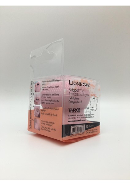 Lionesse Ahtapot Yüz Temizleme Fırçası - Açık Pembe