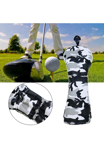 2pcs Dayanıklı Pu Golf Baş Kafa Koruma Kılıfı modelleri