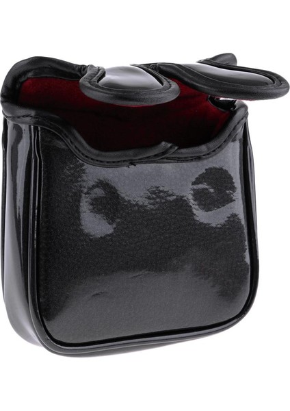 2pcs Square Skull Golf Mallet Putter Baş Kapak Çantası Manyetik Kapanış fırsatları