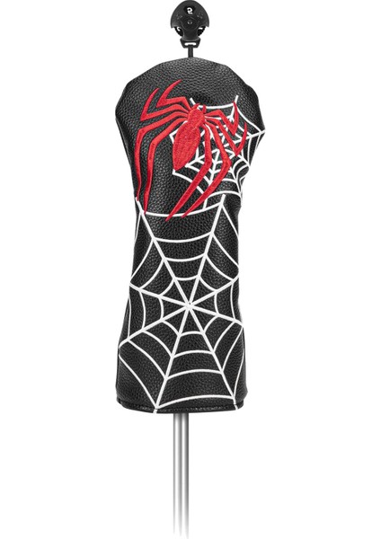 2 Adet Örümcek Golf Başı Kapağı Fairway Hibrid Kulüp Headcover Case Koruyucusu fırsatları