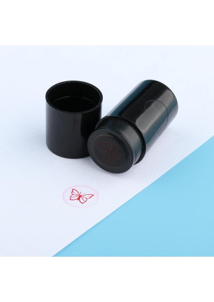 2 Adet Golf Topu Stamper Damga Işaretleyici Hızlı Kuru Golf Aksesuarları Sembolü Siyah 3 5.3x2.1cm indirimleri