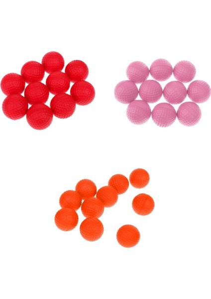 30PCS Hafif Yumuşak Pu Köpük Sünger Golf Topları Uygulama Topu 1.65 Inç