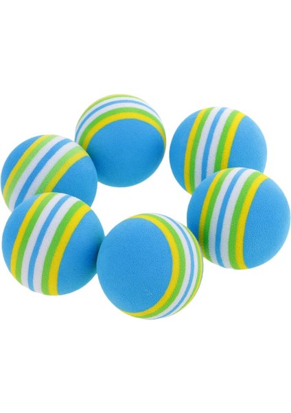 18 × Sünger Golf Ball Golf Eğitimi Yumuşak Toplar Top Gökkuşağı Rengi Uygulama fiyatları