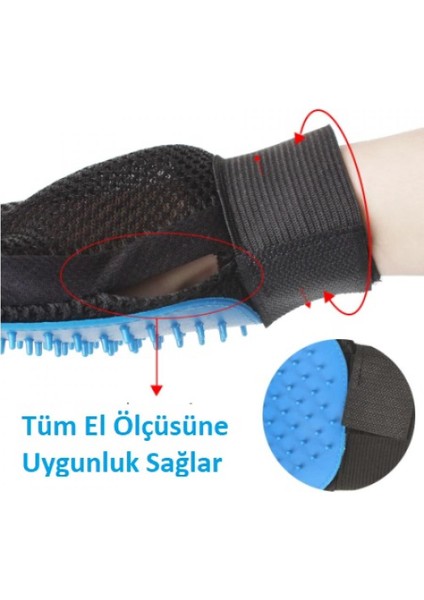 Evcil Hayvan Kedi Köpek Tüy Toplama Temizleme Eldiveni fırsatları