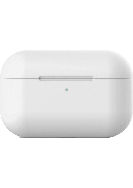 Apple Airpods Pro Için Standart Silikon Kılıf Beyaz