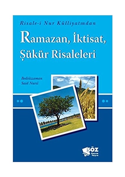 Ramazan, Iktisat, Sukur Risaleleri Cep Boy - Söz