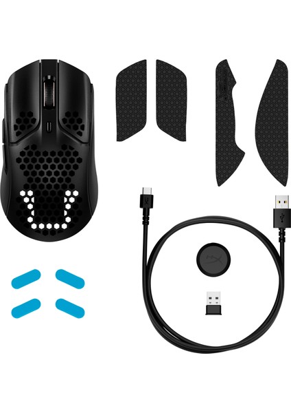 Haste Wireless Black Oyuncu Mouse