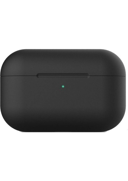 Apple Airpods Pro Için Standart Silikon Kılıf Siyah