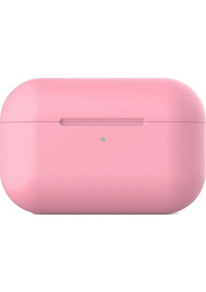 Apple Airpods Pro Için Standart Silikon Kılıf Pembe