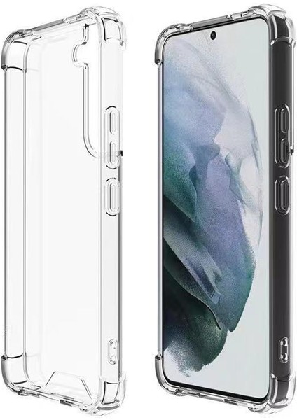 Samsung Galaxy S22 Plus Kılıf Ultra Korumalı Şeffaf Antishock Silikon