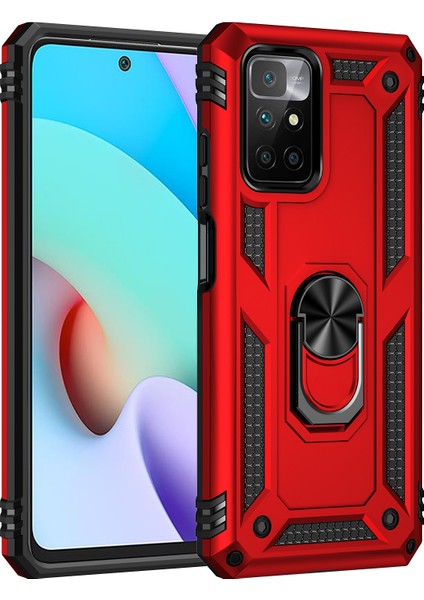 Xiaomi Redmi Note 11 Kılıf Ultra Korumalı Yüzüklü Manyetik Vega Kapak