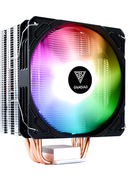 Gamdıas 120MM Boreas E1-410 Rgb Hava Soğutmalı AM4-1700P Işlemci Fanı