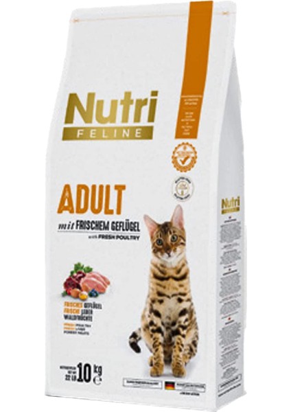 Adult Tavuk Etli 10KG Yetişkin Kedi Maması