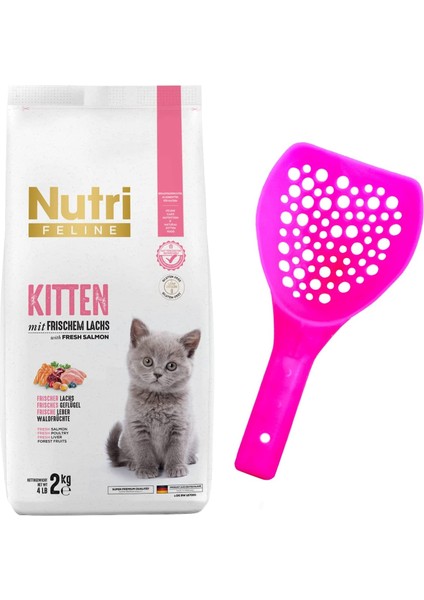 Kitten Somon Etli 2kg Yavru Kedi Maması Kürek Hediyeli