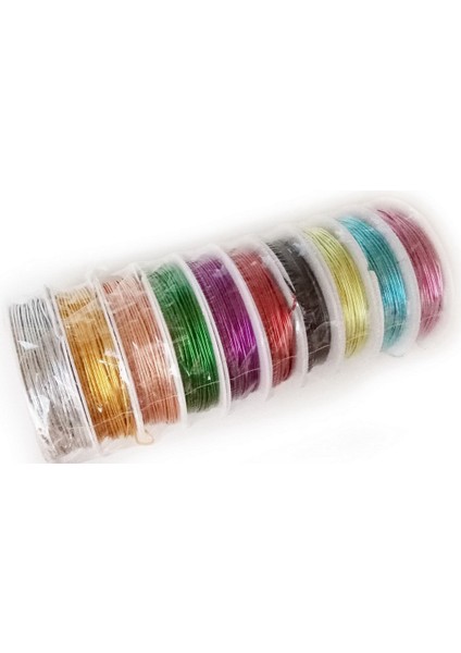 Alüminyum Makara Tel - 1mm Kalınlık- 10 Farklı Renk fiyatları