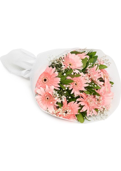 Gerçek Dostluklar: Bukette 11 Pembe Gerbera