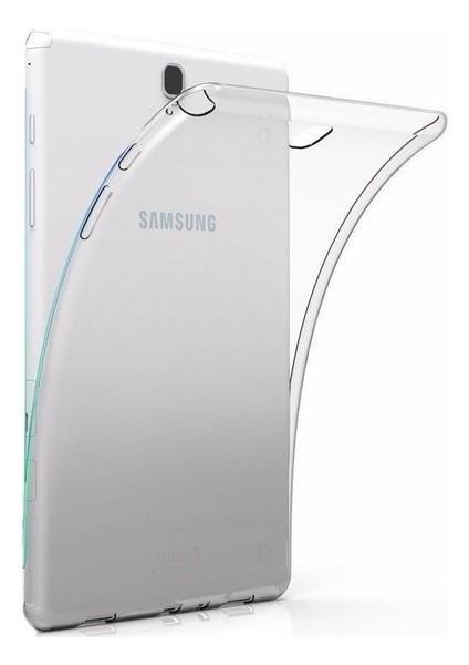 Samsung Galaxy Tab S 10.5 Inç T800 Kılıf Ultra Ince Şeffaf Silikon