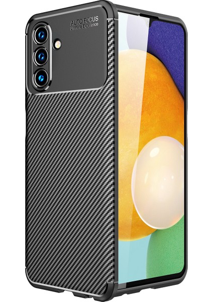Samsung Galaxy A13 5g Kılıf Karbon Desenli Lux Negro Silikon