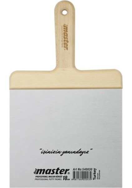 Macun Küreği Ahşap Sap No:18