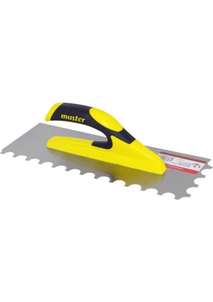 Seramik Mala Açık Plastik Saplı Üçgen Dişli 35 cm