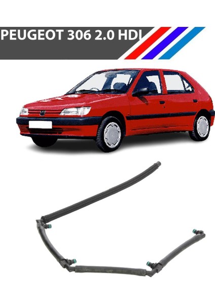 Peugeot 306 2.0 Hdı Enjektör Geri Dönüş Hortumu 1573SR
