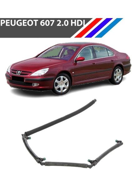 Peugeot 607 2.0 Hdı Enjektör Geri Dönüş Hortumu 1573SR