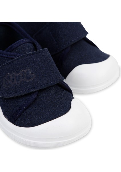 Erkek Bebek Keten İlk Adım Ayakkabısı 19-21 Numara Lacivert fırsatları