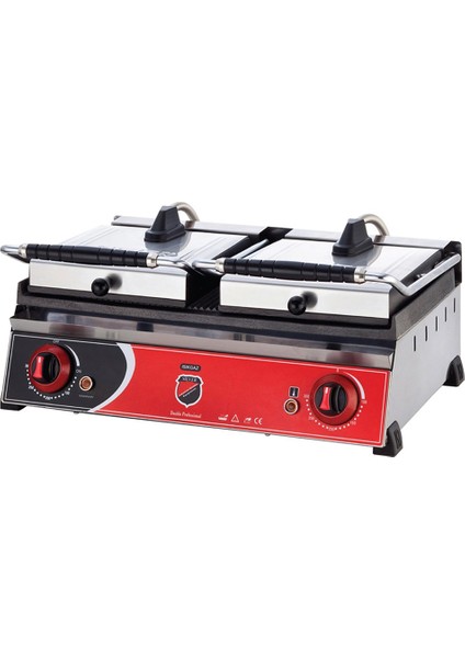 Silverinox Elektrikli Döküm Çift Kapak 20 Dilim Tost Makinesi SLVR-2132 fiyatları