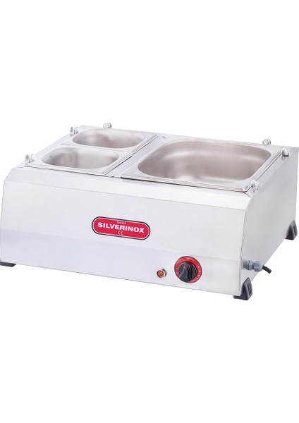 Silverinox Endüstriyel Elektrikli Garnitürlü Sosislik