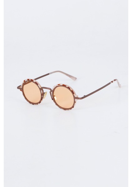 Xhole Leopar Güneş Gözlüğü - Turuncu Cam