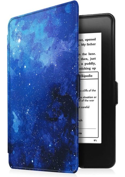 Amazon Kindle Paperwhite 4 E-Kitap Okuyucu Kılıfı Galaxy