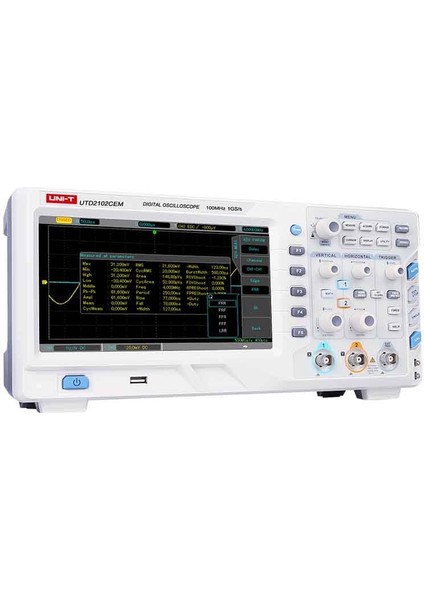 UTD2102CEM 2 Kanal 100MHZ Dijital Osiloskop