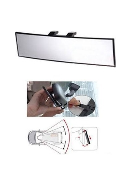 Oto Iç Dikiz Ilave Ayna Makaslı Geçmeli 290 mm fiyatları