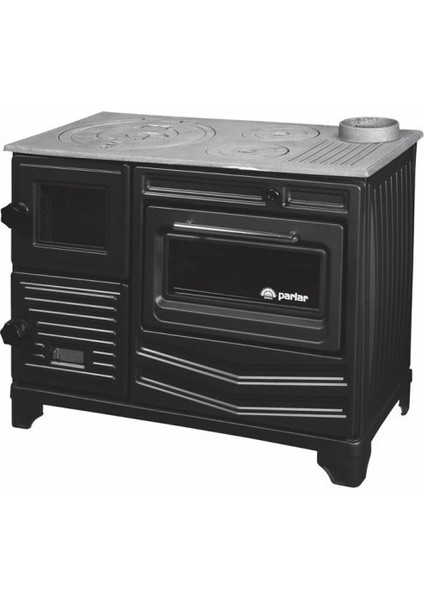 Lüx Döküm Kuzine 40 cm Fırınlı